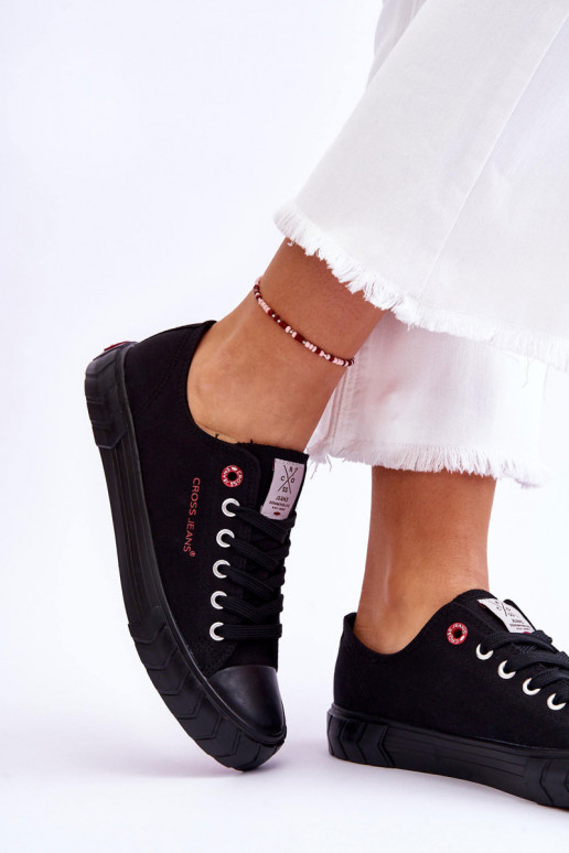 Classic Women's Sneakers Cross Jeans LL2R4051 Black Classic Women's Sneakers Cross Jeans LL2R4051 Black