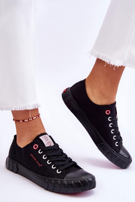 Classic Women's Sneakers Cross Jeans LL2R4051 Black Classic Women's Sneakers Cross Jeans LL2R4051 Black