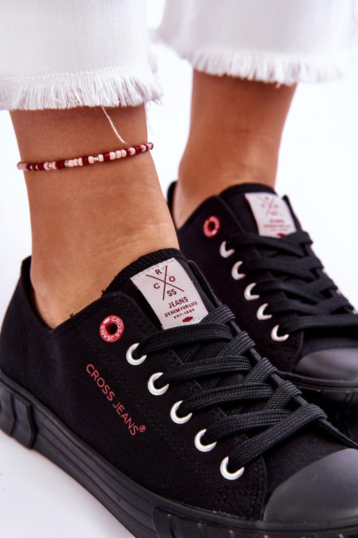Classic Women's Sneakers Cross Jeans LL2R4051 Black Classic Women's Sneakers Cross Jeans LL2R4051 Black