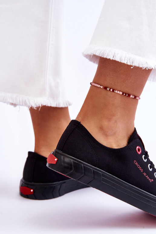 Classic Women's Sneakers Cross Jeans LL2R4051 Black Classic Women's Sneakers Cross Jeans LL2R4051 Black