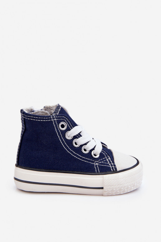 Children's High Sneakers navy blue Filemon Children's High Sneakers navy blue Filemon