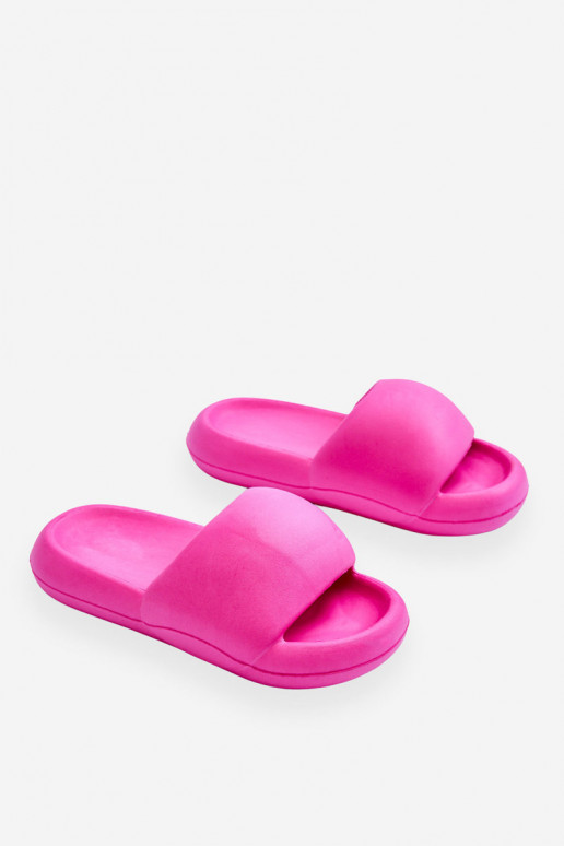 Women's Lightweight Foam Platform Slippers Fuchsia Milton Women's Lightweight Foam Platform Slippers Fuchsia Milton
