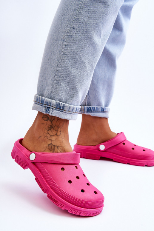 Women's Rubber Crocs Fuchsia Rabios Women's Rubber Crocs Fuchsia Rabios