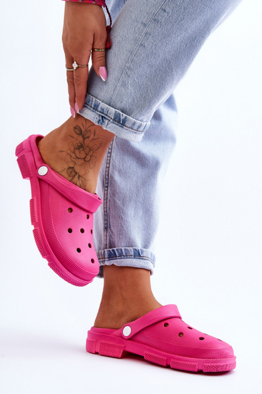 Women's Rubber Crocs Fuchsia Rabios Women's Rubber Crocs Fuchsia Rabios