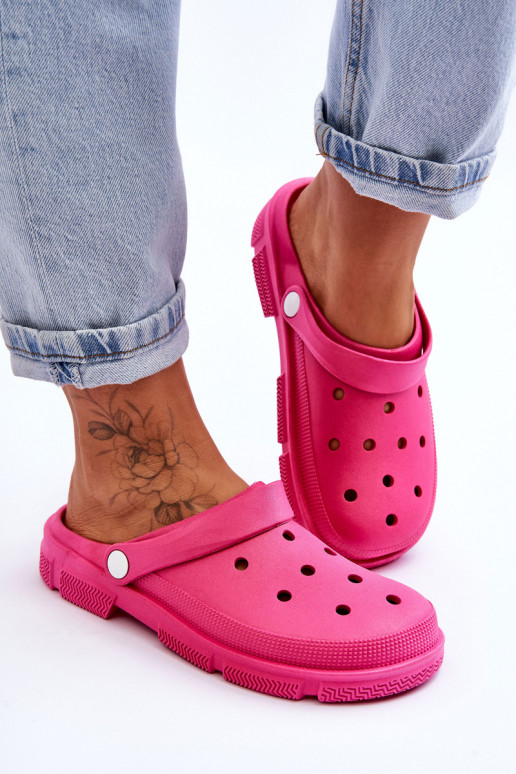 Women's Rubber Crocs Fuchsia Rabios Women's Rubber Crocs Fuchsia Rabios