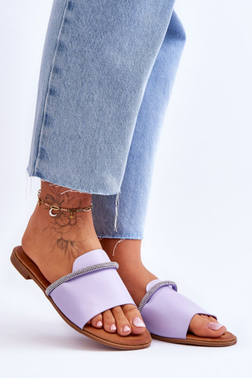 Elegant Flat Heels Violet Termen 2