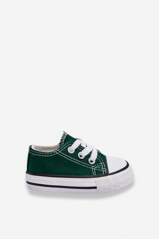 Children's Classic Sneakers Green Filemon Children's Classic Sneakers Green Filemon