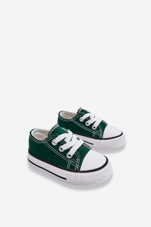 Children's Classic Sneakers Green Filemon Children's Classic Sneakers Green Filemon