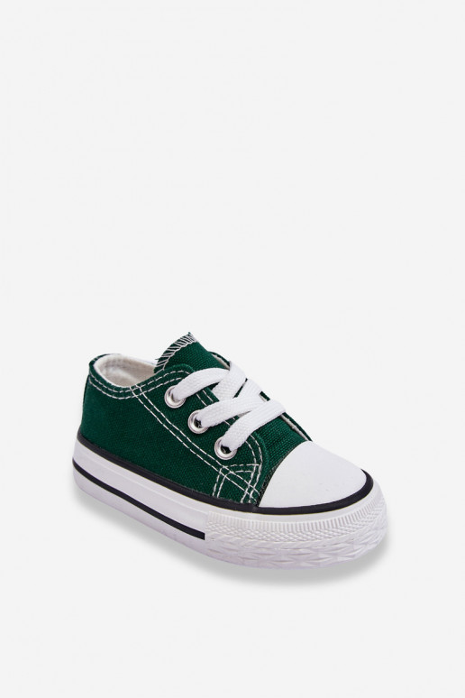 Children's Classic Sneakers Green Filemon Children's Classic Sneakers Green Filemon