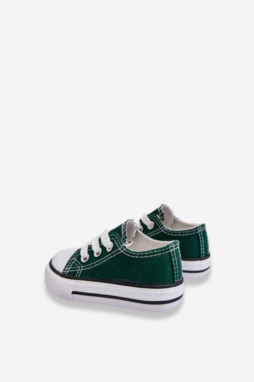 Children's Classic Sneakers Green Filemon Children's Classic Sneakers Green Filemon