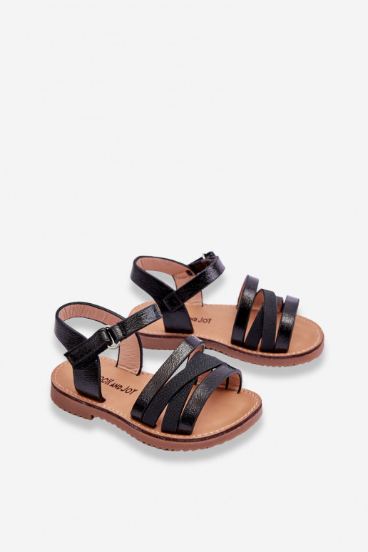 Children's Sandals With Straps Black Isla Children's Sandals With Straps Black Isla