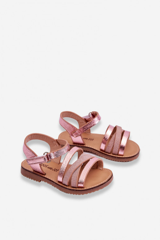 Children's Sandals With Straps Pink Isla Children's Sandals With Straps Pink Isla