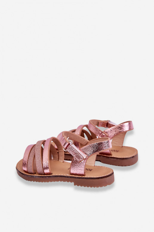 Children's Sandals With Straps Pink Isla Children's Sandals With Straps Pink Isla