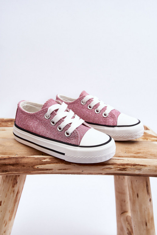 Children's Sneakers Tied Dirty pink Wella Children's Sneakers Tied Dirty pink Wella