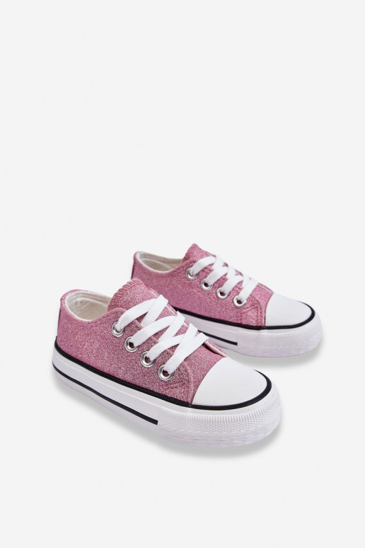 Children's Sneakers Tied Dirty pink Wella Children's Sneakers Tied Dirty pink Wella