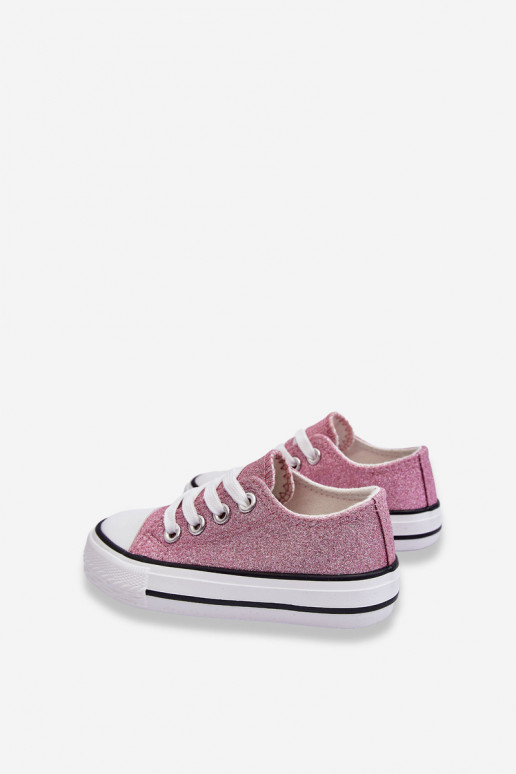 Children's Sneakers Tied Dirty pink Wella Children's Sneakers Tied Dirty pink Wella