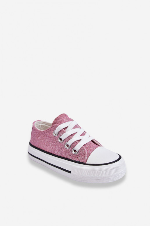 Children's Sneakers Tied Dirty pink Wella Children's Sneakers Tied Dirty pink Wella