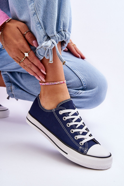 Classic Low Women's Sneakers navy blue Vegas Classic Low Women's Sneakers navy blue Vegas