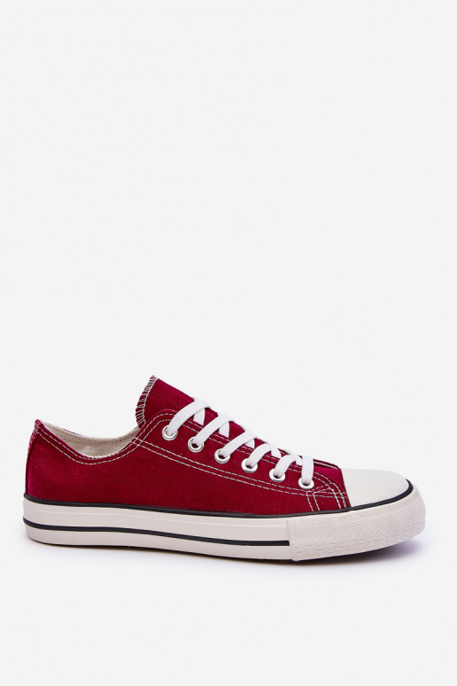 Classic Low Women's Sneakers Burgunde Vegas Classic Low Women's Sneakers Burgunde Vegas