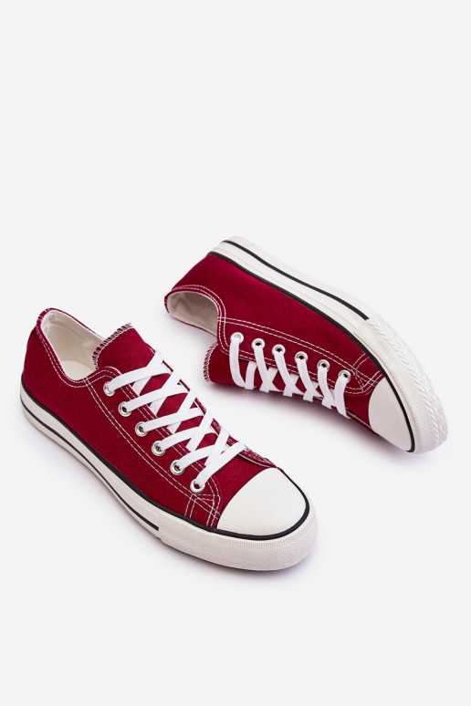 Classic Low Women's Sneakers Burgunde Vegas Classic Low Women's Sneakers Burgunde Vegas