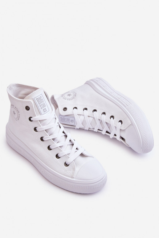 Women's High Sneakers Big Star LL274A183 White