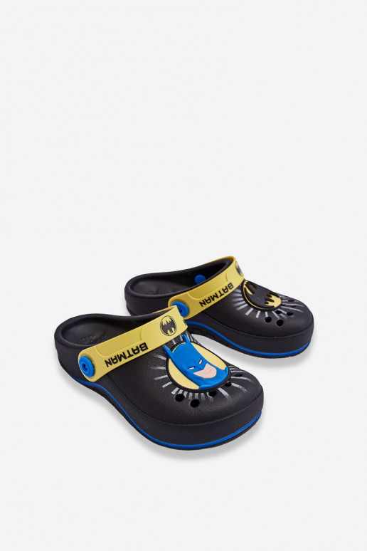 Children's Crocs Batman Grendene Kids JJ385005 Black Children's Crocs Batman Grendene Kids JJ385005 Black