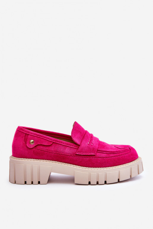 Women's Suede Slip-On Shoes Fuchsia Fiorell Women's Suede Slip-On Shoes Fuchsia Fiorell