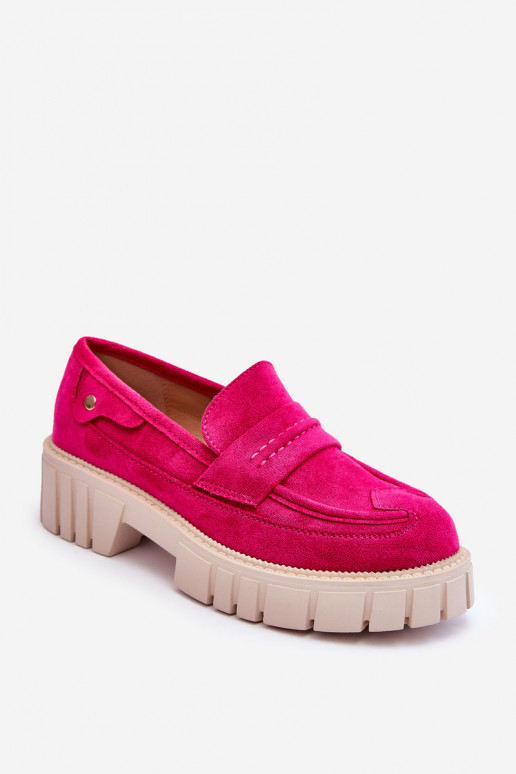 Women's Suede Slip-On Shoes Fuchsia Fiorell Women's Suede Slip-On Shoes Fuchsia Fiorell