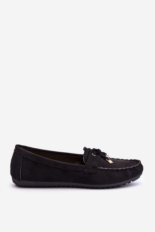 Classic Suede Loafers Black Good Time Classic Suede Loafers Black Good Time