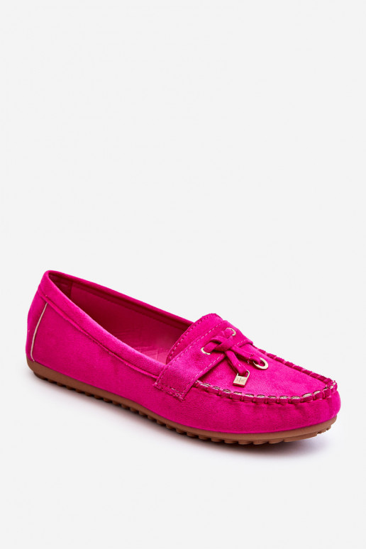 Classic Suede Loafers Fuchsia Good Time Classic Suede Loafers Fuchsia Good Time