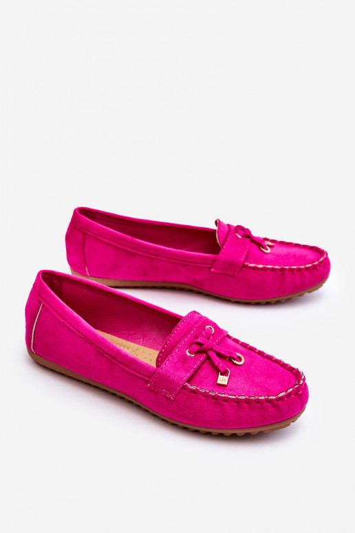 Classic Suede Loafers Fuchsia Good Time Classic Suede Loafers Fuchsia Good Time