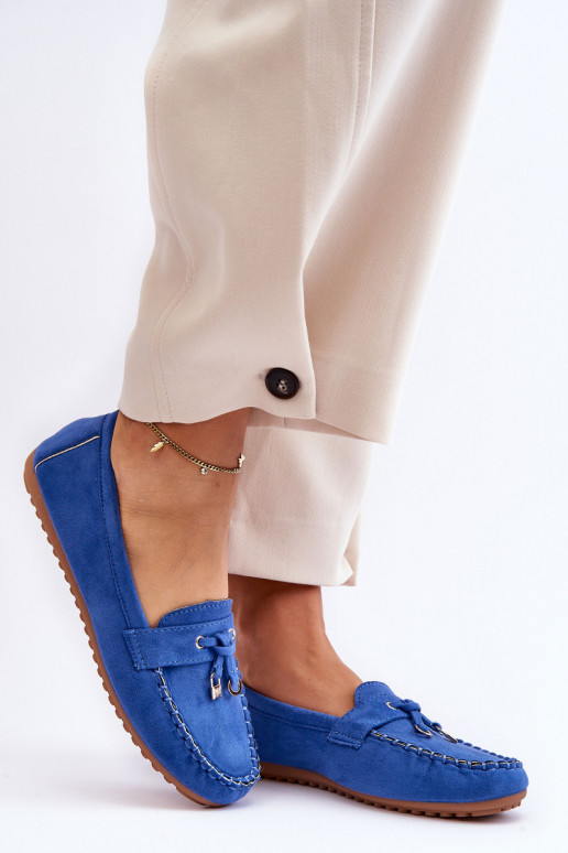 Classic Suede Loafers Blue Good Time Classic Suede Loafers Blue Good Time