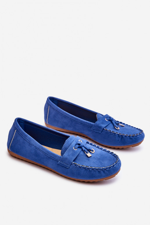 Classic Suede Loafers Blue Good Time Classic Suede Loafers Blue Good Time