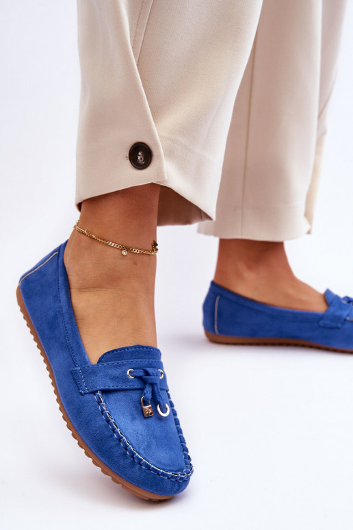 Classic Suede Loafers Blue Good Time Classic Suede Loafers Blue Good Time