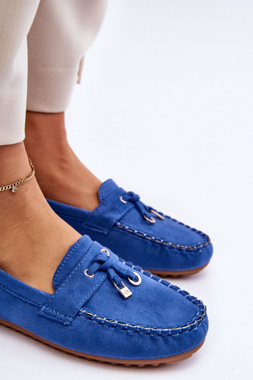 Classic Suede Loafers Blue Good Time Classic Suede Loafers Blue Good Time