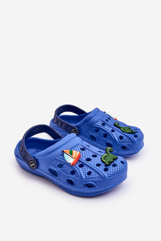 Children's Foam Lightweight Crocs Sandals Blue Sweets Children's Foam Lightweight Crocs Sandals Blue Sweets