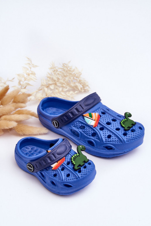 Children's Foam Lightweight Crocs Sandals Blue Sweets Children's Foam Lightweight Crocs Sandals Blue Sweets