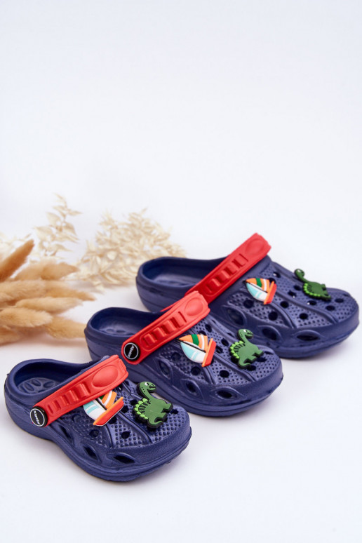 Children's Foam Lightweight Crocs Sandals navy blue Sweets Children's Foam Lightweight Crocs Sandals navy blue Sweets