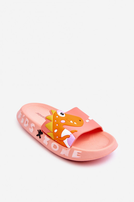 Children's Foam Slippers Dinosaur Light pink Dario Children's Foam Slippers Dinosaur Light pink Dario