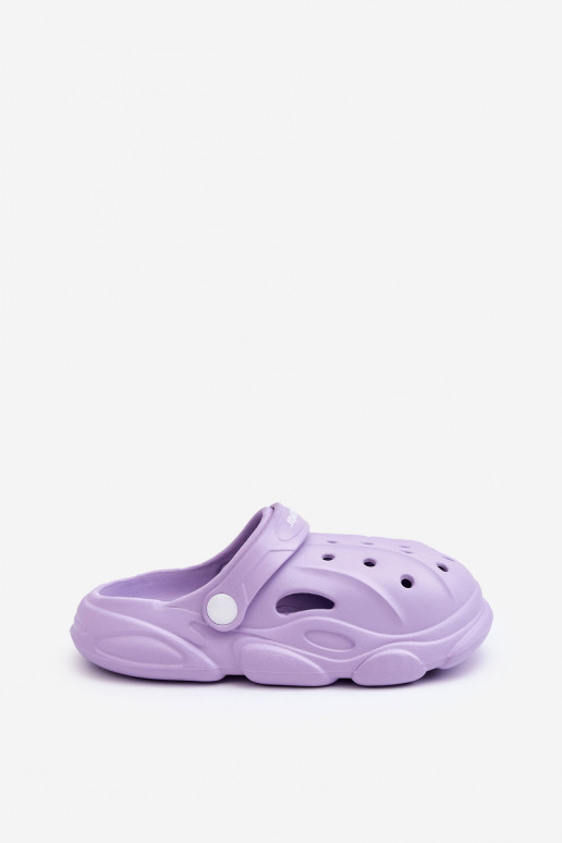 Children's Foam Slippers Crocs Violet Cloudy Children's Foam Slippers Crocs Violet Cloudy