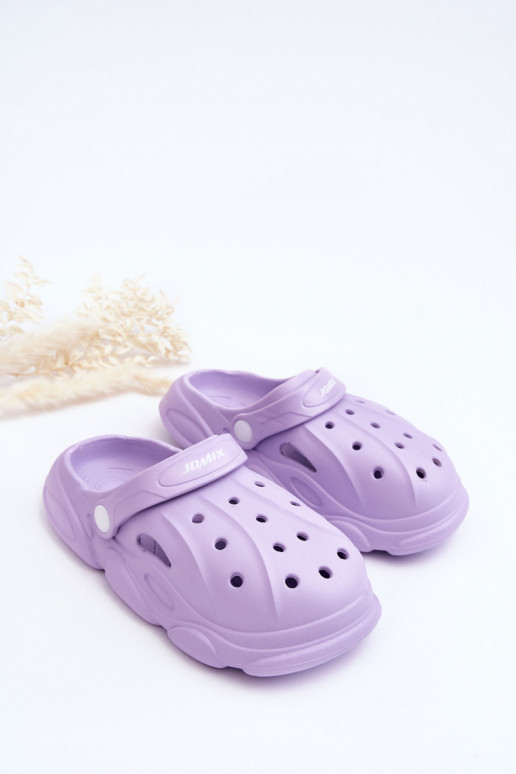 Children's Foam Slippers Crocs Violet Cloudy Children's Foam Slippers Crocs Violet Cloudy