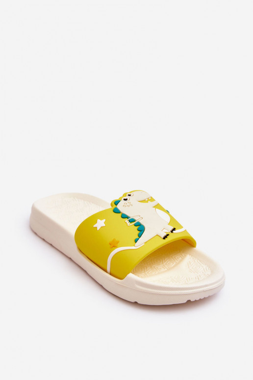 Children's Dinosaur T-Rex Slides Beige Bernis Children's Dinosaur T-Rex Slides Beige Bernis