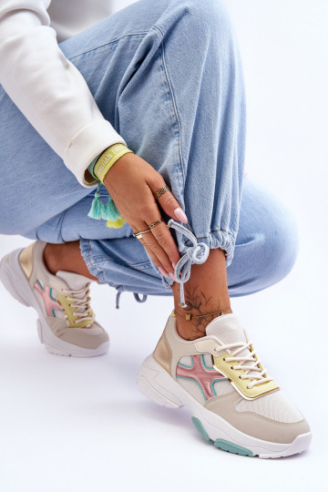 Women's Lace-up Sneakers Multicolour Cortes 2