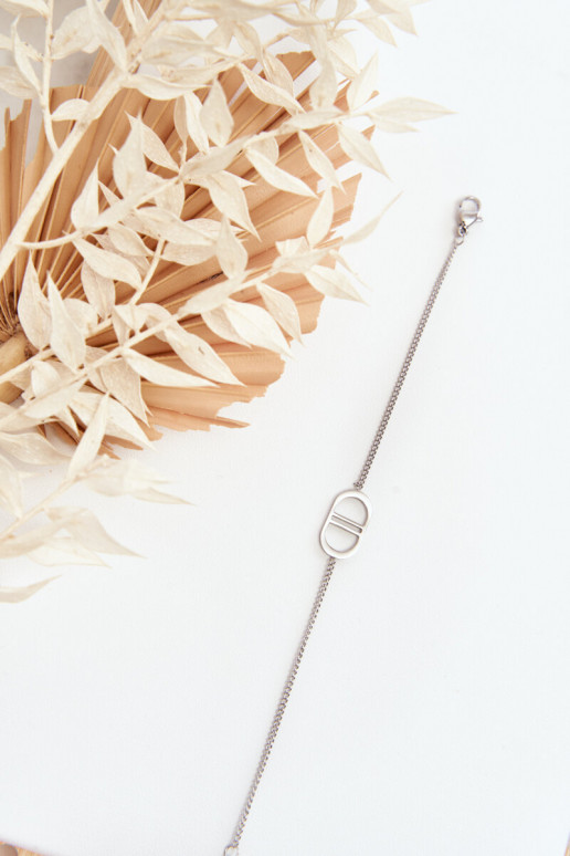 Women's Stainless Steel Bracelet Silver Women's Stainless Steel Bracelet Silver