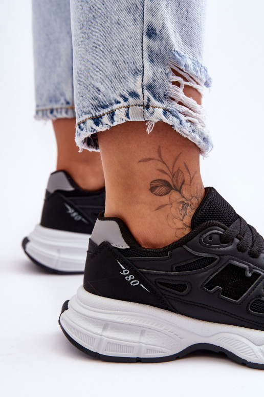 Women's Stylish Sport Shoes with Mesh Black Venice Women's Stylish Sport Shoes with Mesh Black Venice