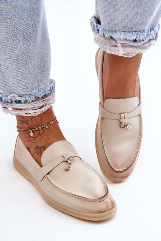 Women's Classic Moccasins Beige Cortez Women's Classic Moccasins Beige Cortez