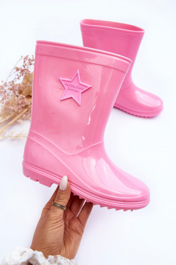 Children's Rubber Boots Pink Malvi 2