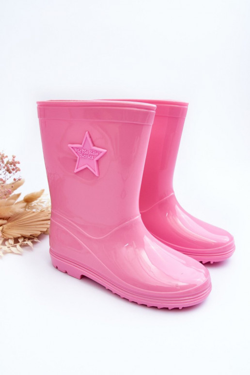Children's Rubber Boots Pink Malvi Children's Rubber Boots Pink Malvi