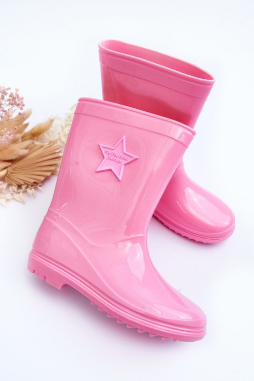 Children's Rubber Boots Pink Malvi Children's Rubber Boots Pink Malvi