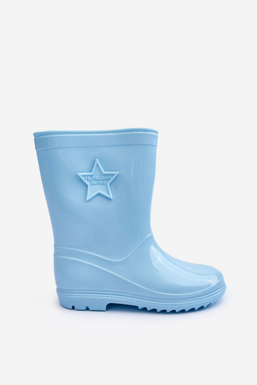 Child's Rubber Boots Light Blue Malvi Child's Rubber Boots Light Blue Malvi